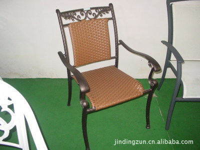 【廠家直銷供應(yīng)仿藤椅批發(fā)零售鋁合金戶外桌椅】價(jià)格,廠家,圖片,椅子、凳、榻,香河縣金鼎尊休閑家具廠-